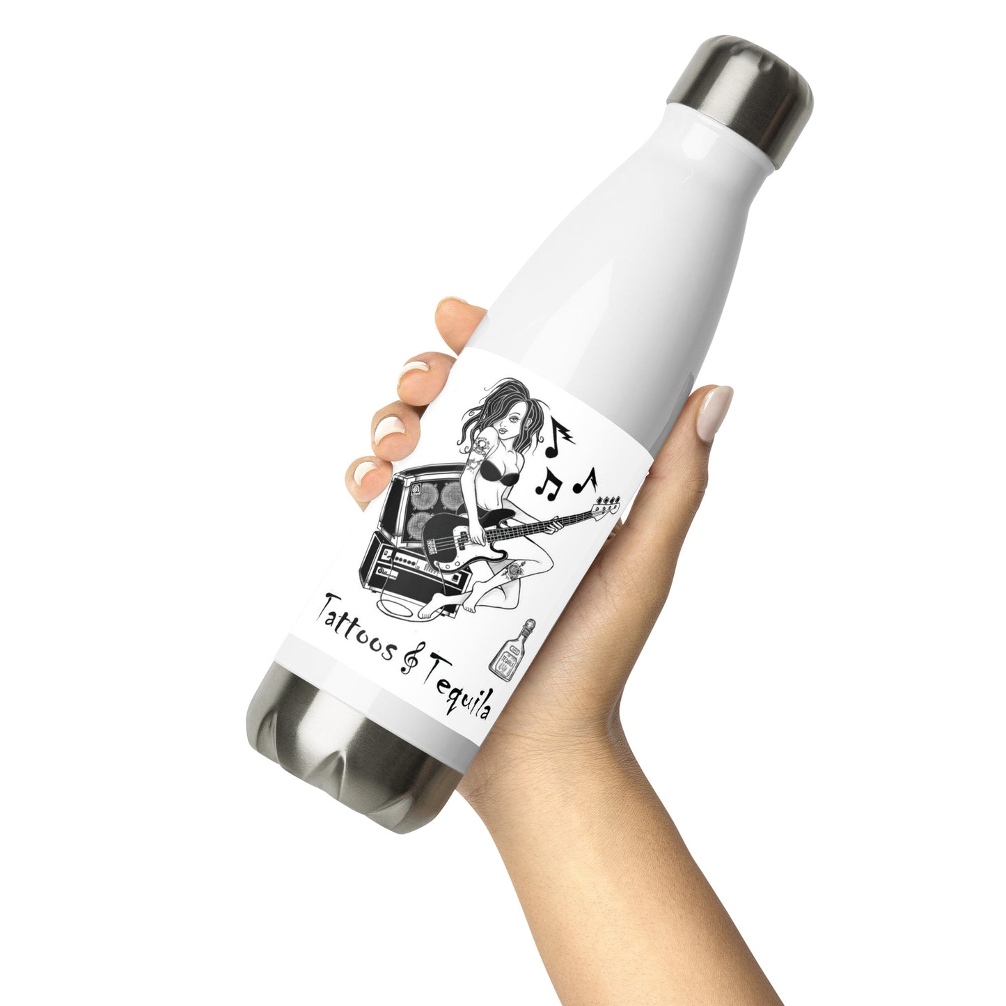 Stainless steel water bottle